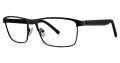 B.M.E.C. Big Mens Big Scene Matte Black Eyeglasses - Color Image