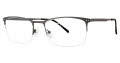B.M.E.C. Big Mens Big Swing Matte Gunmetal Eyeglasses - Color Image