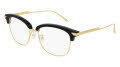 Bottega Veneta BV1011OA - Alternate Fit Black-Gold (006) Eyeglasses - Color Image