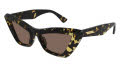 Bottega Veneta BV1101S Havana / Brown Lens (002) Sunglasses - Color Image