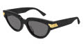 Bottega Veneta BV1035S Black / Grey Lens (001) Sunglasses - Color Image