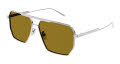 Bottega Veneta BV1012S Silver / Brown Lens (007) Sunglasses - Color Image