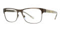 Burberry BE1289 Brushed Brown (1212) Eyeglasses - Color Image