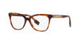 Burberry BE2364 Light Havana (3316) Eyeglasses - Color Image