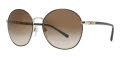 Burberry BE3094 Light Gold / Brown Gradient Lens (114513) Sunglasses - Color Image