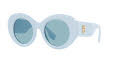 Burberry BE4370U Azure / Blue (402880) Sunglasses - Color Image