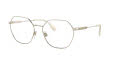 Burberry BE1350 Light Gold (1315) Eyeglasses - Color Image