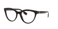 Burberry BE2311 Dark Havana (3002) Eyeglasses - Color Image
