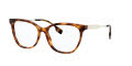 Burberry BE2333 Light Havana (3316) Eyeglasses - Color Image
