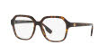 Burberry BE2358 - Isabella Dark Havana (3002) Eyeglasses - Color Image