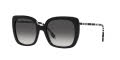 Burberry BE4323F - Alternate Fit Black / Gradient Grey Lens (40078G) Sunglasses - Color Image