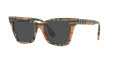 Burberry BE4346 - Elsa Vintage Check / Dark Grey Lens (394487) Sunglasses - Color Image