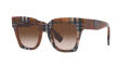 Burberry BE4364 Brown Check / Brown Gradient Lens (396713) Sunglasses - Color Image
