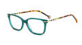 Carolina Herrera HER-0097 Green Havana (XGW) Eyeglasses - Color Image