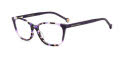Carolina Herrera HER-0124 Havana Violet (AY0) Eyeglasses - Color Image