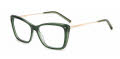 Carolina Herrera HER-0155 Green Glitter (VQY) Eyeglasses - Color Image