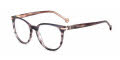 Carolina Herrera HER-0156 Pink Horn (1ZX) Eyeglasses - Color Image