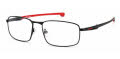 Carrera CARDUC-008 Black Red (0OIT00) Eyeglasses - Color Image