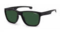 Carrera CARDUC-003/S Matte Black / Green Polarized (0003/UC) Sunglasses - Color Image