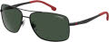 Carrera CA8040/S Matte Black / Green (0003/QT) Sunglasses - Color Image