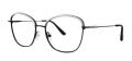 Caviar 2407 Black w Clear Crystals (24) Eyeglasses - Color Image