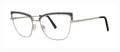 Caviar 2417 Silver w/ Black Smoke Crystals (35) Eyeglasses - Color Image