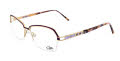 Cazal 1278 Aubergine-Gold (002) Eyeglasses - Color Image