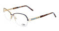 Cazal 1278 Navy Blue-Gold (001) Eyeglasses - Color Image