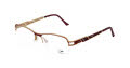 Cazal 1285 Poppy Red-Gold (002) Eyeglasses - Color Image
