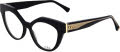 Cazal 5000 Black-Gold (001) Eyeglasses - Color Image