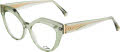 Cazal 5000 Green-Gold (002) Eyeglasses - Color Image