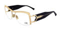 Cazal 5001 Black-Gold (001) Eyeglasses - Color Image