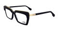 Cazal 5002 Black-Gold (001) Eyeglasses - Color Image