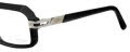 Cazal 6004 002 (Black & Silver) Eyeglasses - Color Image