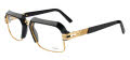 Cazal 6020 Black - Gold (001) Eyeglasses - Color Image