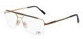 Cazal 7098 Black-Gold (001) Eyeglasses - Color Image