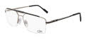 Cazal 7098 Silver-Black (002) Eyeglasses - Color Image