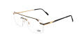 Cazal 7100 Black-Gold (001) Eyeglasses - Color Image