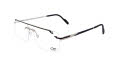 Cazal 7100 Black-Silver (002) Eyeglasses - Color Image