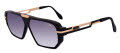 Cazal 8045 Black Gold (001) Sunglasses - Color Image