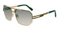 Cazal 9105 Gold Khaki / Green Gradient (002) Sunglasses - Color Image