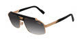 Cazal 9109 Black-Gold (001) Sunglasses - Color Image