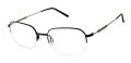CHARMANT Titanium Perfection CT 29121 Black Eyeglasses - Color Image