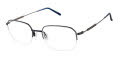 CHARMANT Titanium Perfection CT 29121 Blue Eyeglasses - Color Image
