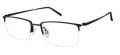 CHARMANT Titanium Perfection CT 29123 Black Eyeglasses - Color Image