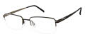 CHARMANT Titanium Perfection CT 29125 Black Eyeglasses - Color Image