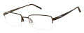CHARMANT Titanium Perfection CT 29125 Brown Eyeglasses - Color Image