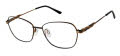 CHARMANT Titanium Perfection CT 29225 Black Eyeglasses - Color Image