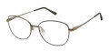 CHARMANT Titanium Perfection CT 29226 Green Eyeglasses - Color Image