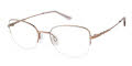 CHARMANT Titanium Perfection CT 29228 Grey Eyeglasses - Color Image